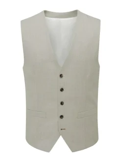 Clearance Skopes Redding Tailored Fit Suit Waistcoat Natural