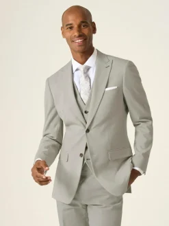 Skopes Slim Tailored Fit Redding Suit: Jacket Natural