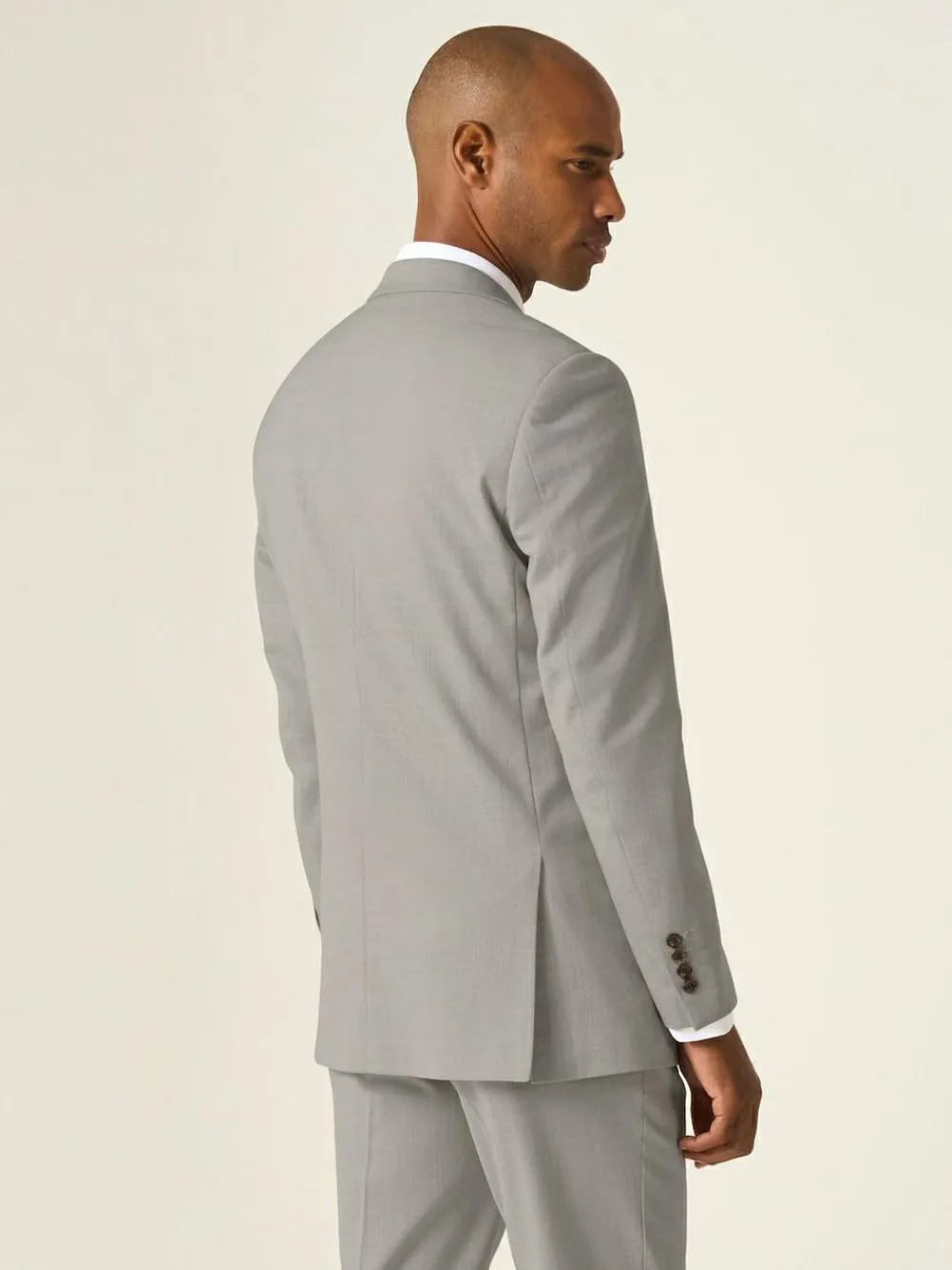 Skopes Slim Tailored Fit Redding Suit: Jacket Natural