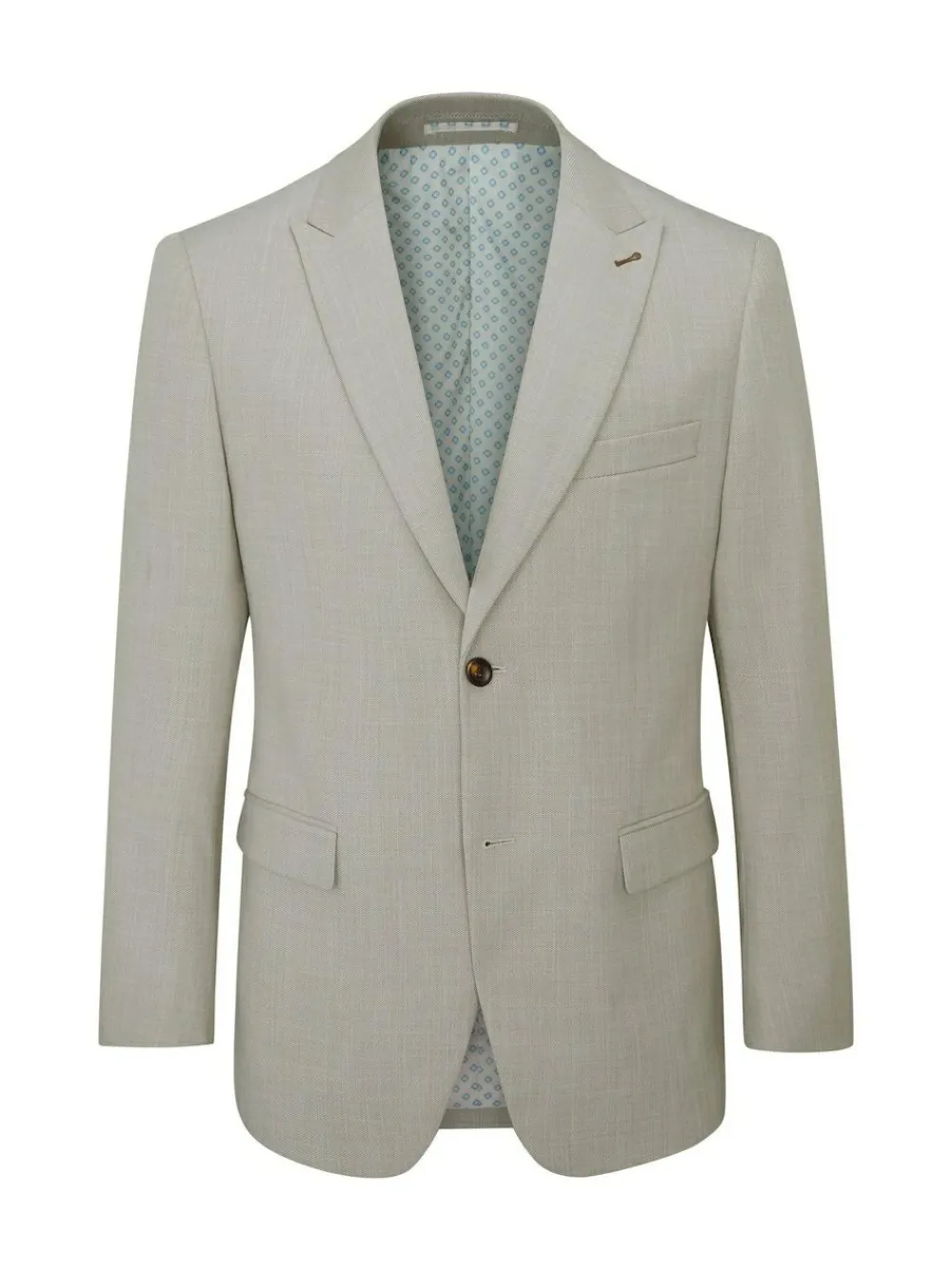 Skopes Slim Tailored Fit Redding Suit: Jacket Natural
