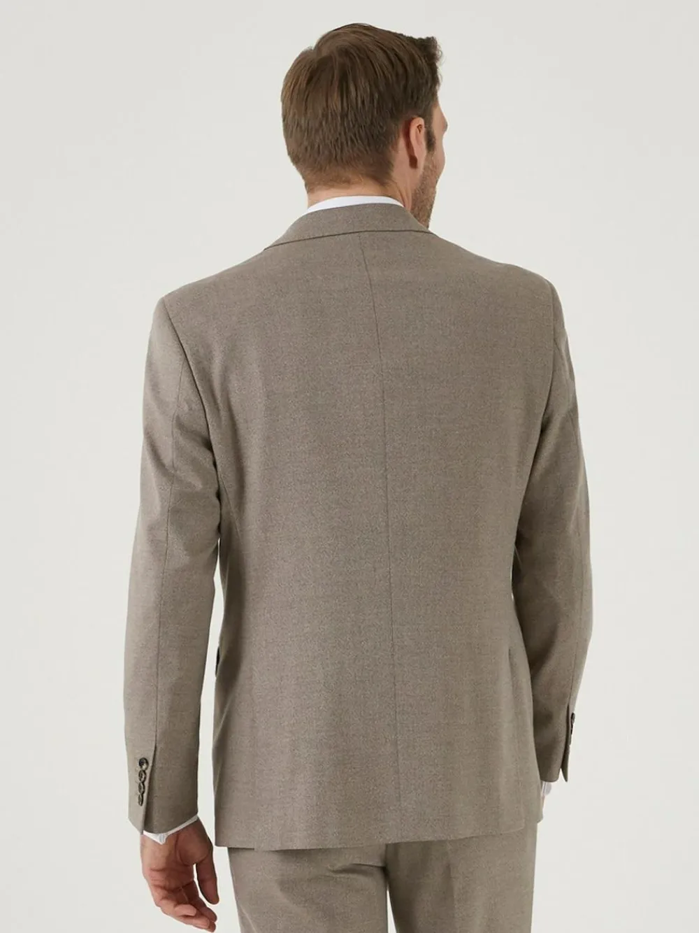 Skopes Natural Tailored Fit Jodrell Marl Tweed Suit: Jacket
