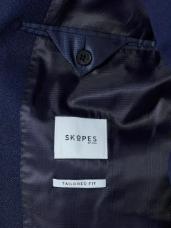 Clearance Skopes Navy Blue Tailored Harcourt Suit Jacket