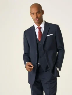 Best Skopes Wool Rich Darwin Suit Jacket Navy Blue