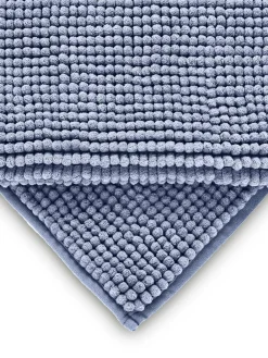 Best Next Slate Blue Bobble Shower Mat
