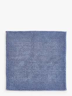Best Next Slate Blue Bobble Shower Mat