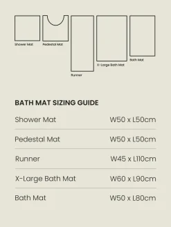 Best Next Slate Blue Bobble Shower Mat