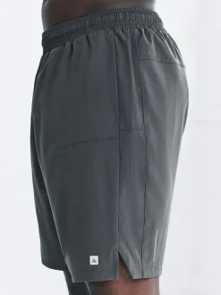 Sale Next 9 Inch Active Gym Sports Shorts Slate Grey