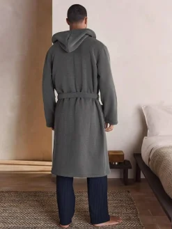 Next Corded Textured Dressing Gown^ Nightwear|Bathrobe