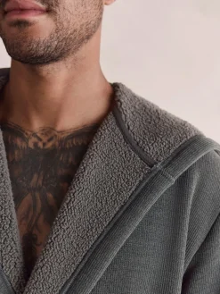 Next Corded Textured Dressing Gown^ Nightwear|Bathrobe