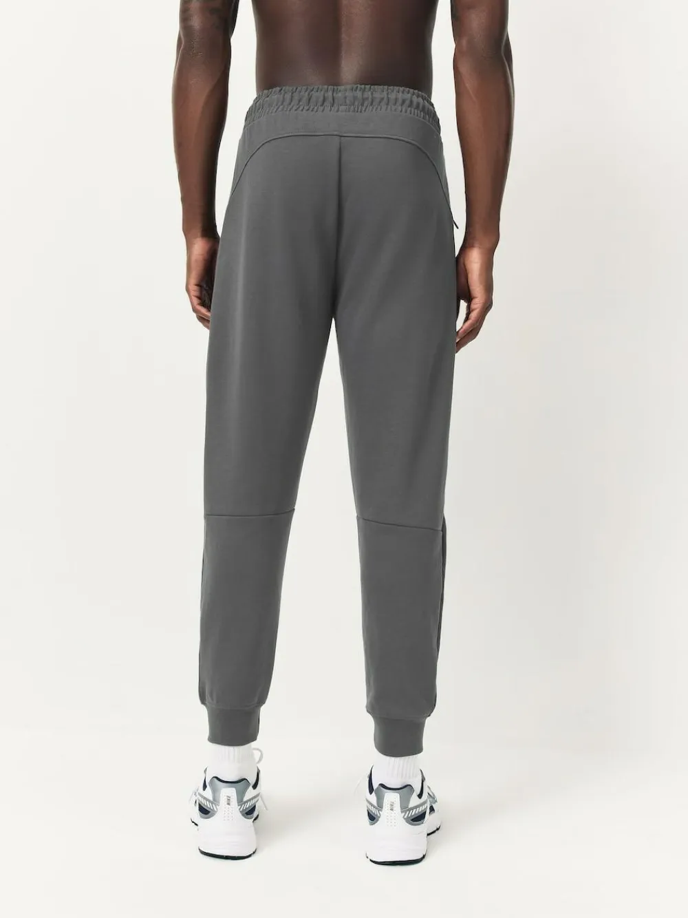 Clearance Next Interlock Soft Touch Cuffed Joggers Slate Grey