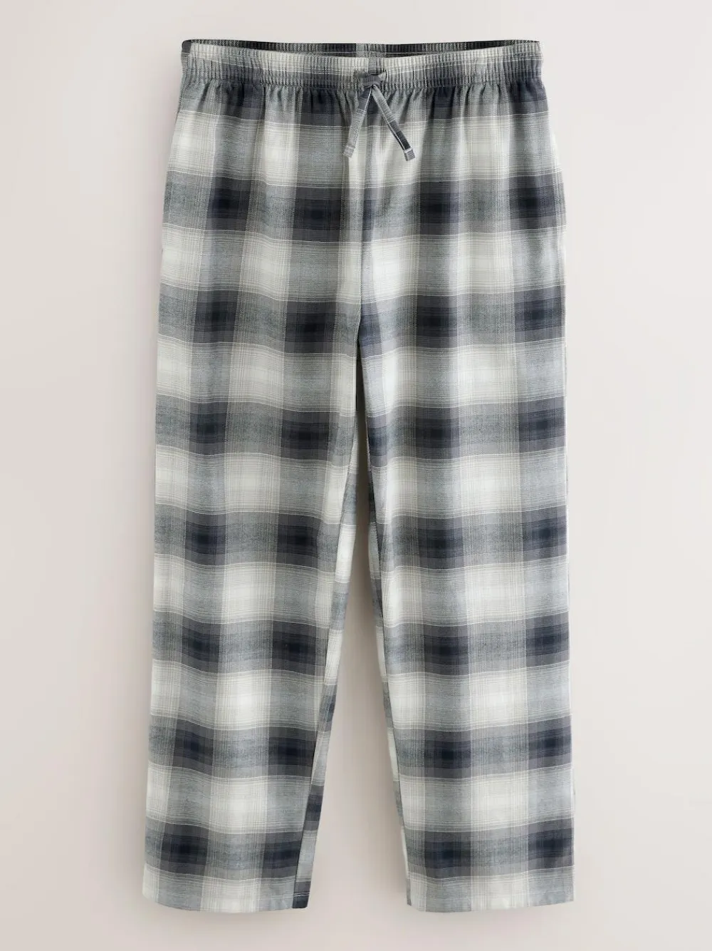 Hot Next Slate Grey Long Sleeve Embroidered Quarter Zip Pyjamas Set