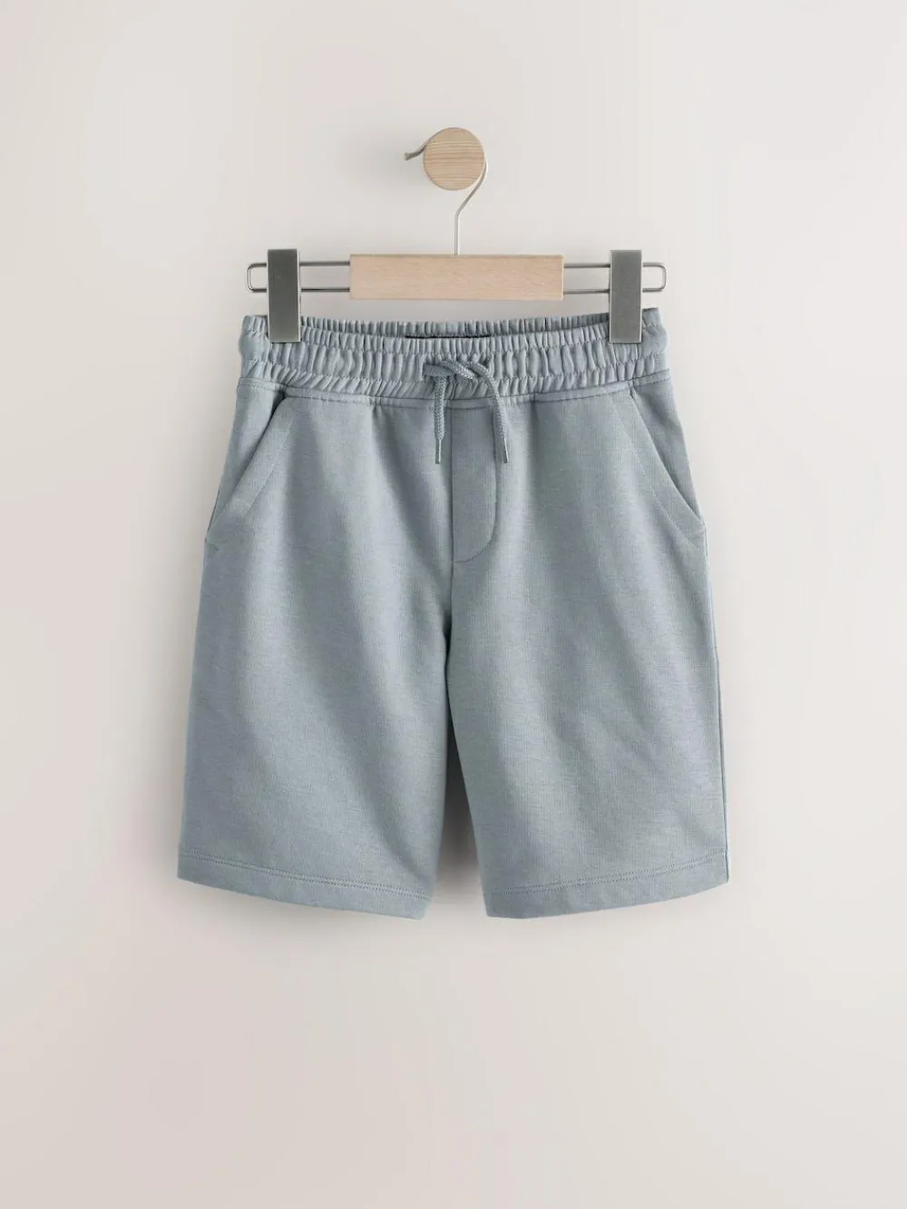 Next Slate Grey Regular Fit Basic Shorts (3-16yrs)^BOY Shorts