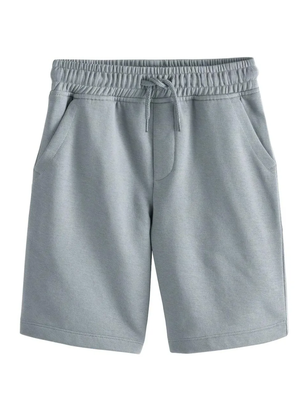 Next Slate Grey Regular Fit Basic Shorts (3-16yrs)^BOY Shorts