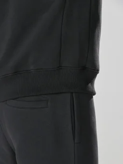 Best Next Slate Grey Regular Fit Heavyweight Cotton Rich Crew Neck Sweatshirt