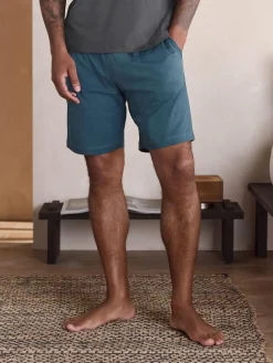 Next Slate Grey Short Sleeve Jersey Pyjamas Set^ Pyjamas|Nightwear