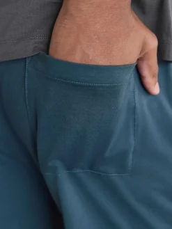 Next Slate Grey Short Sleeve Jersey Pyjamas Set^ Pyjamas|Nightwear