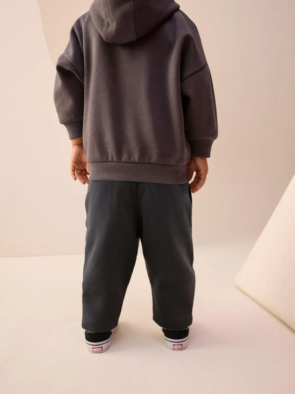 Next Slate Grey Single Wide Leg Jersey Joggers (3mths-7yrs)