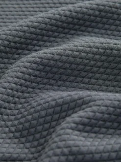 Next Slate Grey Textured Overhead Hoodie