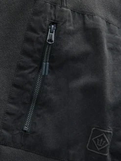 Outlet Next Slim Fit Utility Brushback Heavyweight 2 Pack Cargo Joggers Slate Grey/Navy Blue