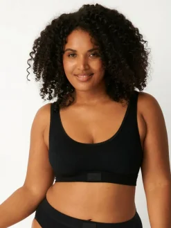 Clearance Sloggi Double Comfort Top Non Wired Bra Black