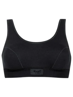 Clearance Sloggi Double Comfort Top Non Wired Bra Black
