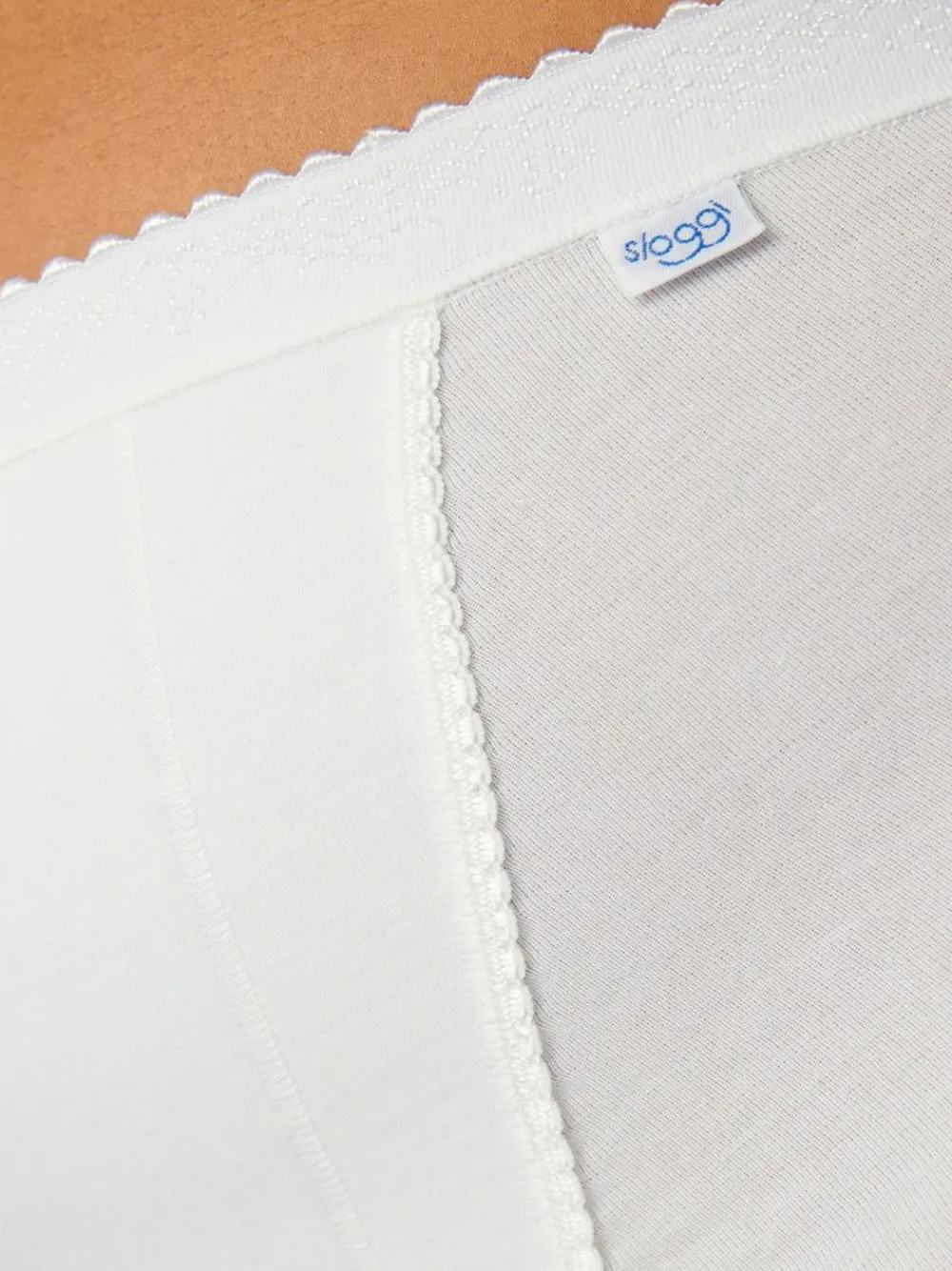 Hot Sloggi Tummy Control 2 Pack Knickers White