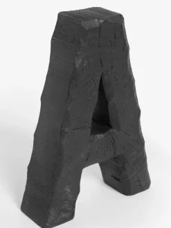 Next Small Black Bronx Wood Effect Alphabet Ornament^ Ornaments