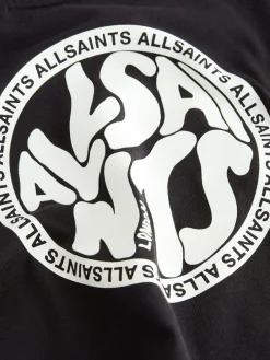 Sale smALLSAINTS Distortion T-Shirt and Sweat Shorts Set Black