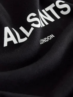 Outlet smALLSAINTS Black Logo Tape T-Shirt and Sweat Shorts Set