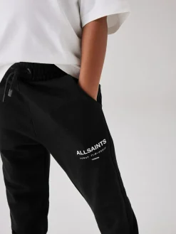 Best smALLSAINTS Underground Straight Cuffed 100% Cotton Joggers Black