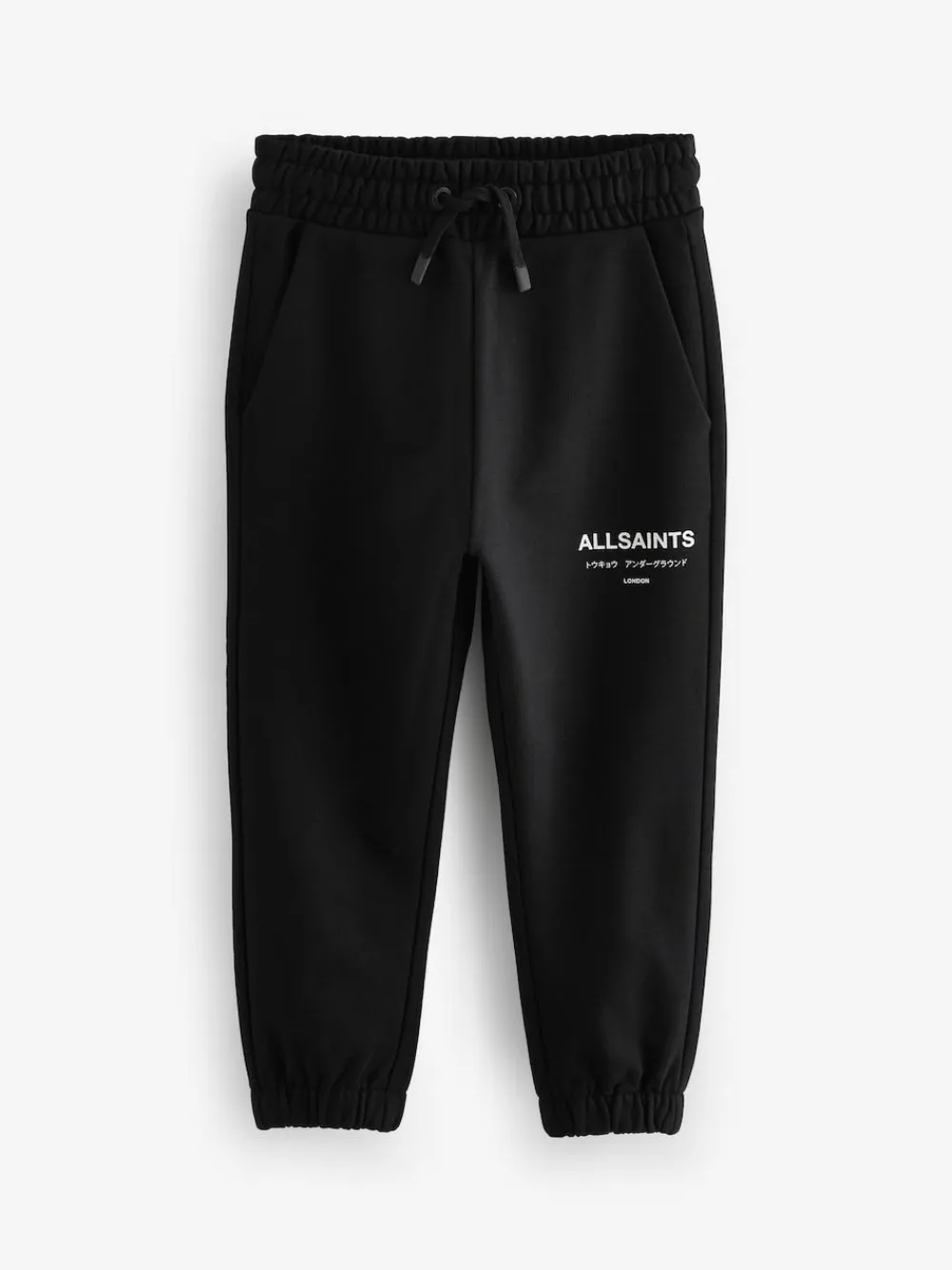 Best smALLSAINTS Underground Straight Cuffed 100% Cotton Joggers Black