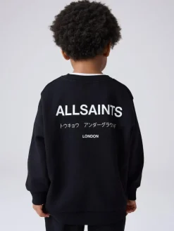 Discount smALLSAINTS Black Underground Oversized Younger Boys Sweatshirt and Joggers Set
