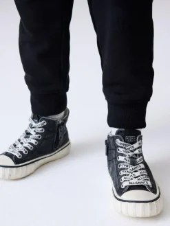 Discount smALLSAINTS Black Underground Oversized Younger Boys Sweatshirt and Joggers Set