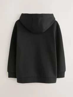 smALLSAINTS Black/Gold Biggy Oversized Pullover Hoodie^ Sweatshirts & Hoodies