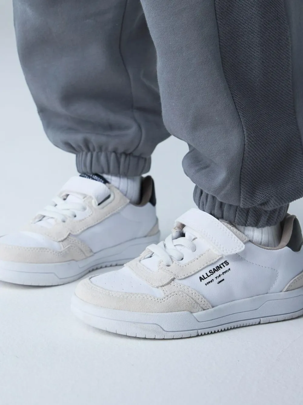 smALLSAINTS Charcoal Grey Barrel Leg Younger Boys Sweatpants^ Jeans & Joggers