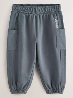 smALLSAINTS Charcoal Grey Barrel Leg Younger Boys Sweatpants^ Jeans & Joggers