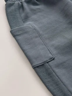 smALLSAINTS Charcoal Grey Barrel Leg Younger Boys Sweatpants^ Jeans & Joggers