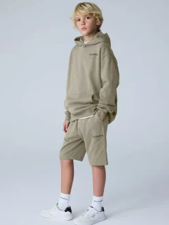 Discount smALLSAINTS Khaki Green Oversized Underground Pullover Hoodie