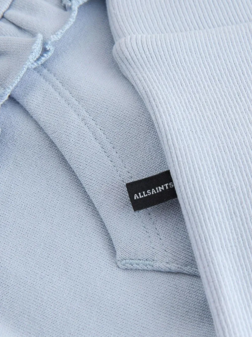 smALLSAINTS Light Blue Lover Frill Hoodie and Ribbed Flared Leggings Younger Set^ Sweatshirts & Hoodies