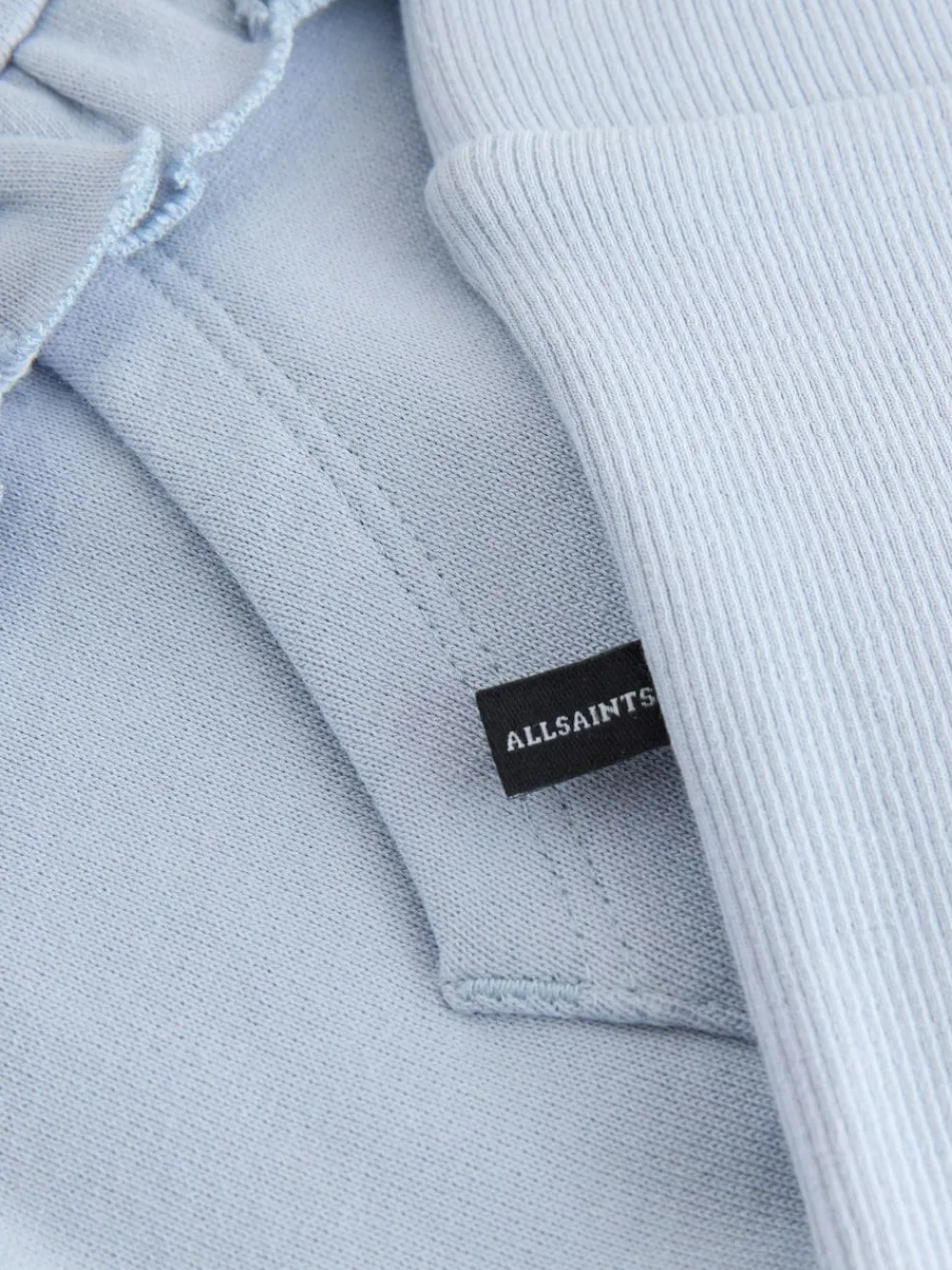 smALLSAINTS Light Blue Lover Frill Hoodie and Ribbed Flared Leggings Younger Set^ Sweatshirts & Hoodies