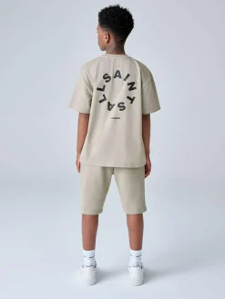 smALLSAINTS Tierra T-Shirt and Sweat Shorts Set^BOY Shorts