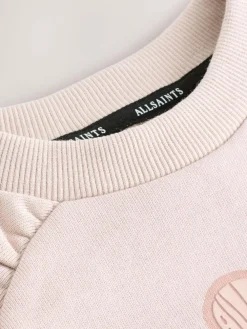 Online smALLSAINTS Light Pink Lover Sweatshirt and Wide Leg Joggers Younger Set