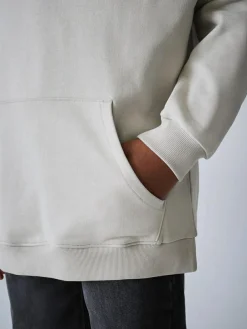 Clearance smALLSAINTS Stone Oversized Underground Pullover Hoodie