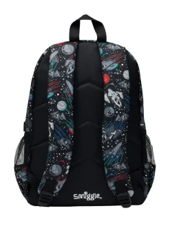 Smiggle Black Eclipse Classic Attach Backpack^BOY Bags
