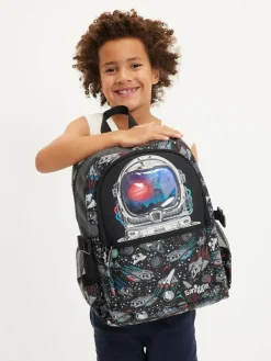 Smiggle Black Eclipse Classic Attach Backpack^BOY Bags