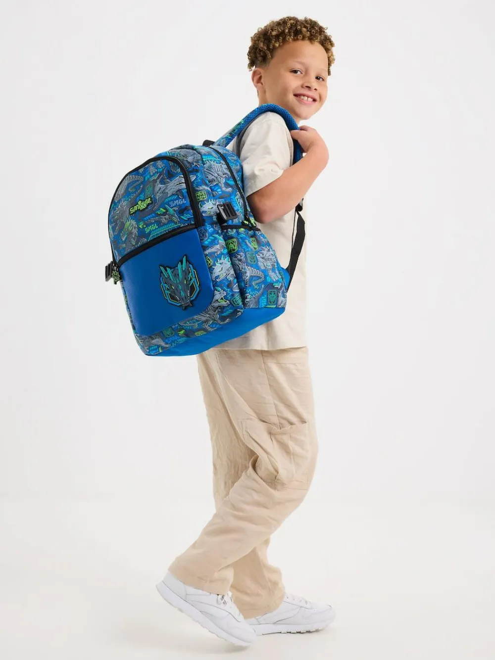 Hot Smiggle Blue All Stars Classic Attach Backpack