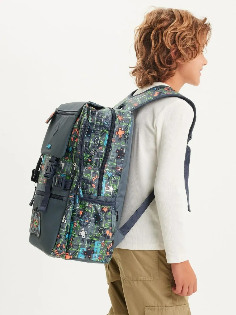 Smiggle Trailblazer Foldover Attach Backpack^ Bags