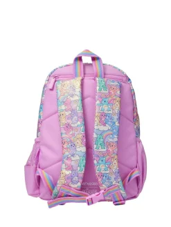 Smiggle Pink Care Bears Junior Hoodie Backpack