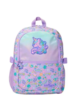 Smiggle Purple All Stars Classic Attach Backpack^BOY Bags|Bags