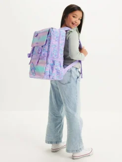 Best Smiggle Trailblazer Foldover Attach Backpack Purple